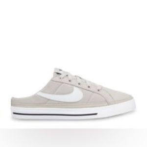 Nike Tan COURT LEGACY SLIP-ON SNEAKER - WOMEN'S 6.5